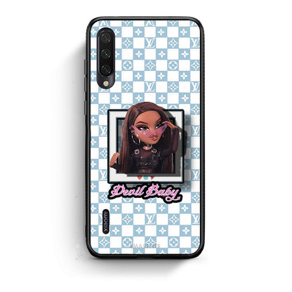 Xiaomi Mi A3 Devil Baby Θήκη Αγίου Βαλεντίνου από τη Smartfits με σχέδιο στο πίσω μέρος και μαύρο περίβλημα | Smartphone case with colorful back and black bezels by Smartfits