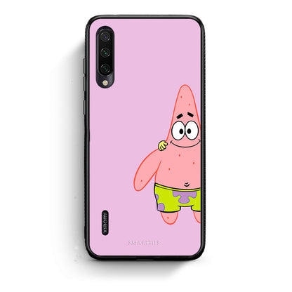 Xiaomi Mi A3  Friends Patrick θήκη από τη Smartfits με σχέδιο στο πίσω μέρος και μαύρο περίβλημα | Smartphone case with colorful back and black bezels by Smartfits