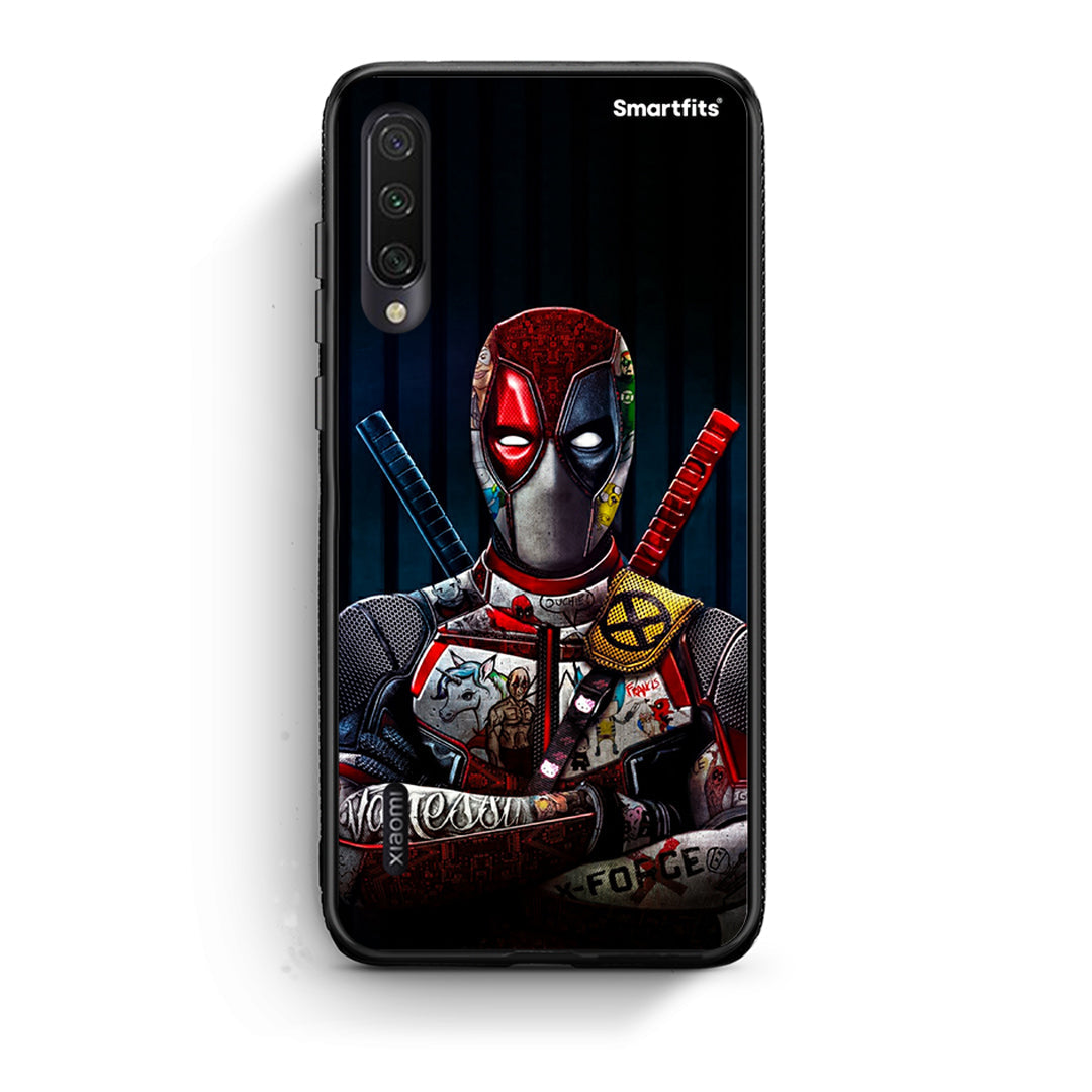 Xiaomi Mi A3 Funny Guy θήκη από τη Smartfits με σχέδιο στο πίσω μέρος και μαύρο περίβλημα | Smartphone case with colorful back and black bezels by Smartfits