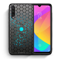 Thumbnail for Θήκη Xiaomi Mi A3 Hexagonal Geometric από τη Smartfits με σχέδιο στο πίσω μέρος και μαύρο περίβλημα | Xiaomi Mi A3 Hexagonal Geometric case with colorful back and black bezels