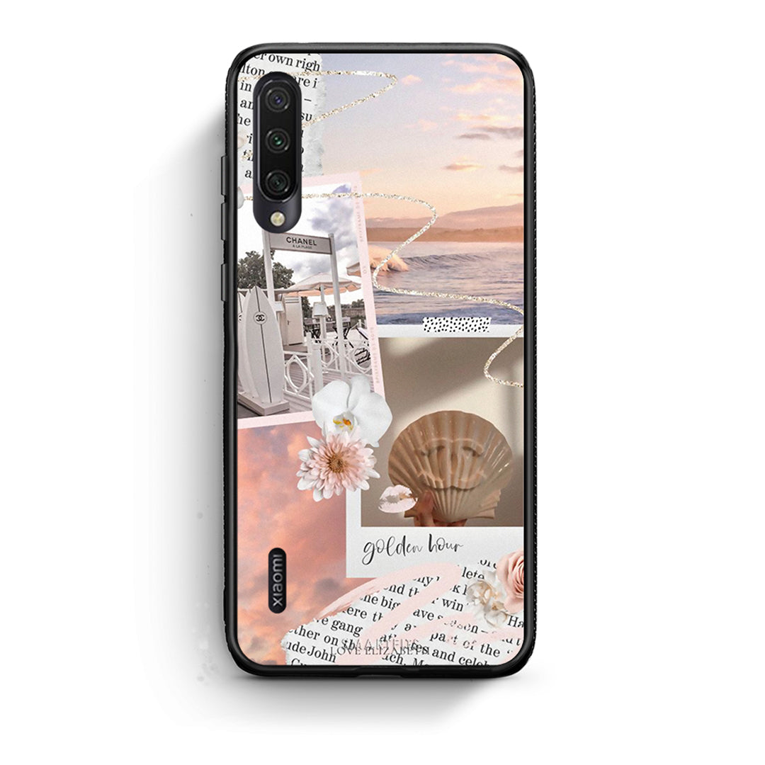 Xiaomi Mi A3 Golden Hour Θήκη Αγίου Βαλεντίνου από τη Smartfits με σχέδιο στο πίσω μέρος και μαύρο περίβλημα | Smartphone case with colorful back and black bezels by Smartfits