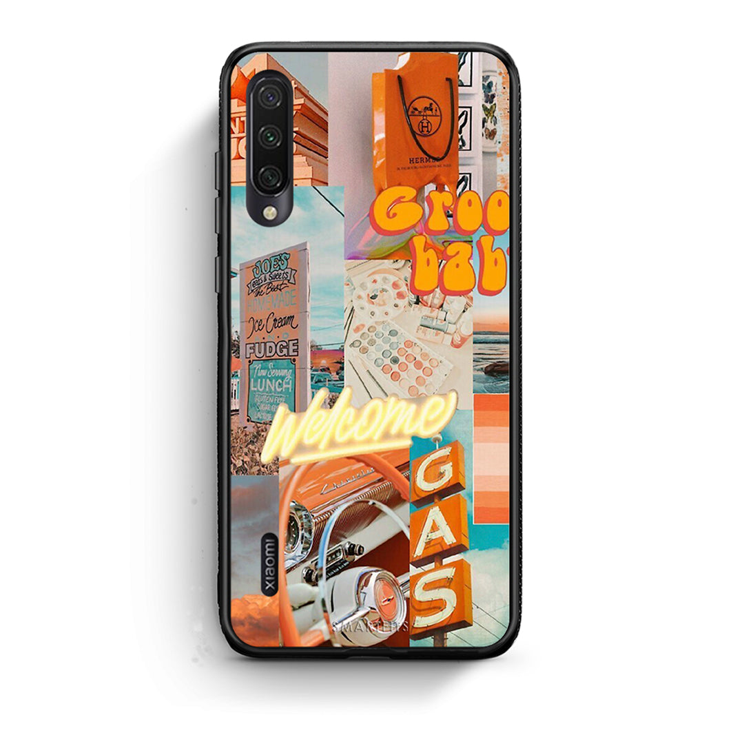 Xiaomi Mi A3 Groovy Babe Θήκη Αγίου Βαλεντίνου από τη Smartfits με σχέδιο στο πίσω μέρος και μαύρο περίβλημα | Smartphone case with colorful back and black bezels by Smartfits