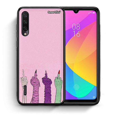 Θήκη Xiaomi Mi A3 Halloween Be A Lady από τη Smartfits με σχέδιο στο πίσω μέρος και μαύρο περίβλημα | Xiaomi Mi A3 Halloween Be A Lady case with colorful back and black bezels