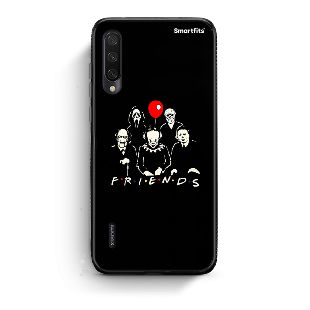 Xiaomi Mi A3 Halloween Friends Θήκη από τη Smartfits με σχέδιο στο πίσω μέρος και μαύρο περίβλημα | Smartphone case with colorful back and black bezels by Smartfits