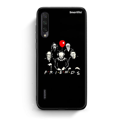 Xiaomi Mi A3 Halloween Friends Θήκη από τη Smartfits με σχέδιο στο πίσω μέρος και μαύρο περίβλημα | Smartphone case with colorful back and black bezels by Smartfits