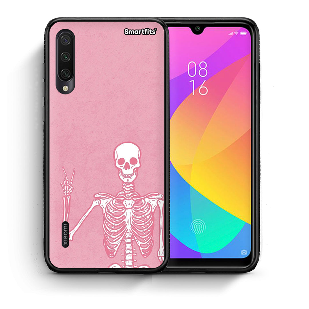 Θήκη Xiaomi Mi A3 Halloween Motivation από τη Smartfits με σχέδιο στο πίσω μέρος και μαύρο περίβλημα | Xiaomi Mi A3 Halloween Motivation case with colorful back and black bezels