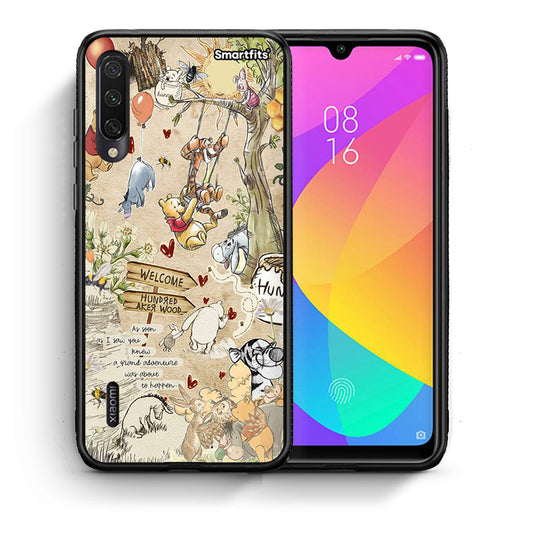 Θήκη Xiaomi Mi A3 Happy Friends από τη Smartfits με σχέδιο στο πίσω μέρος και μαύρο περίβλημα | Xiaomi Mi A3 Happy Friends case with colorful back and black bezels