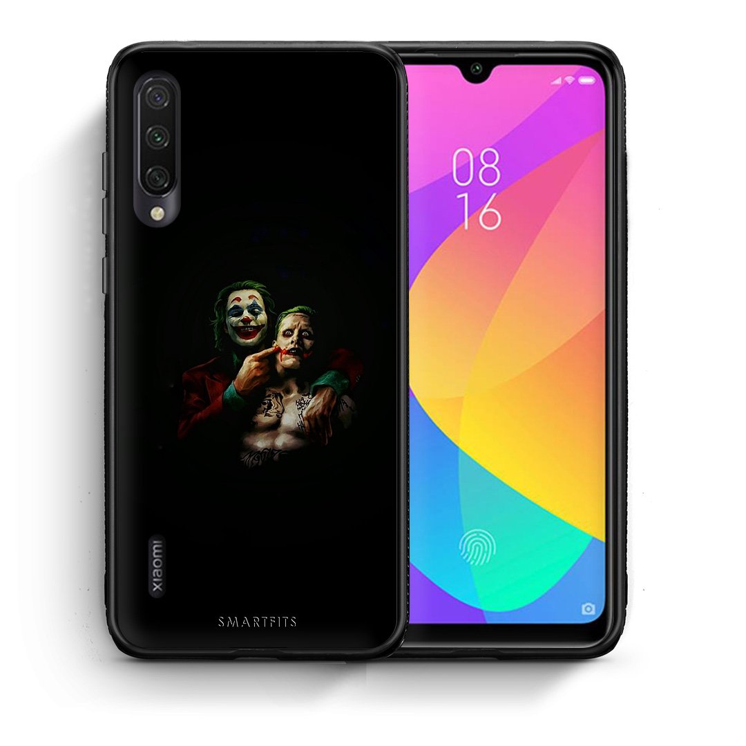 Θήκη Xiaomi Mi A3 Clown Hero από τη Smartfits με σχέδιο στο πίσω μέρος και μαύρο περίβλημα | Xiaomi Mi A3 Clown Hero case with colorful back and black bezels