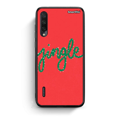 Xiaomi Mi A3 Jingle Xmas θήκη από τη Smartfits με σχέδιο στο πίσω μέρος και μαύρο περίβλημα | Smartphone case with colorful back and black bezels by Smartfits