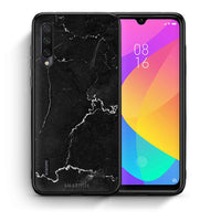 Thumbnail for Θήκη Xiaomi Mi A3 Marble Black από τη Smartfits με σχέδιο στο πίσω μέρος και μαύρο περίβλημα | Xiaomi Mi A3 Marble Black case with colorful back and black bezels