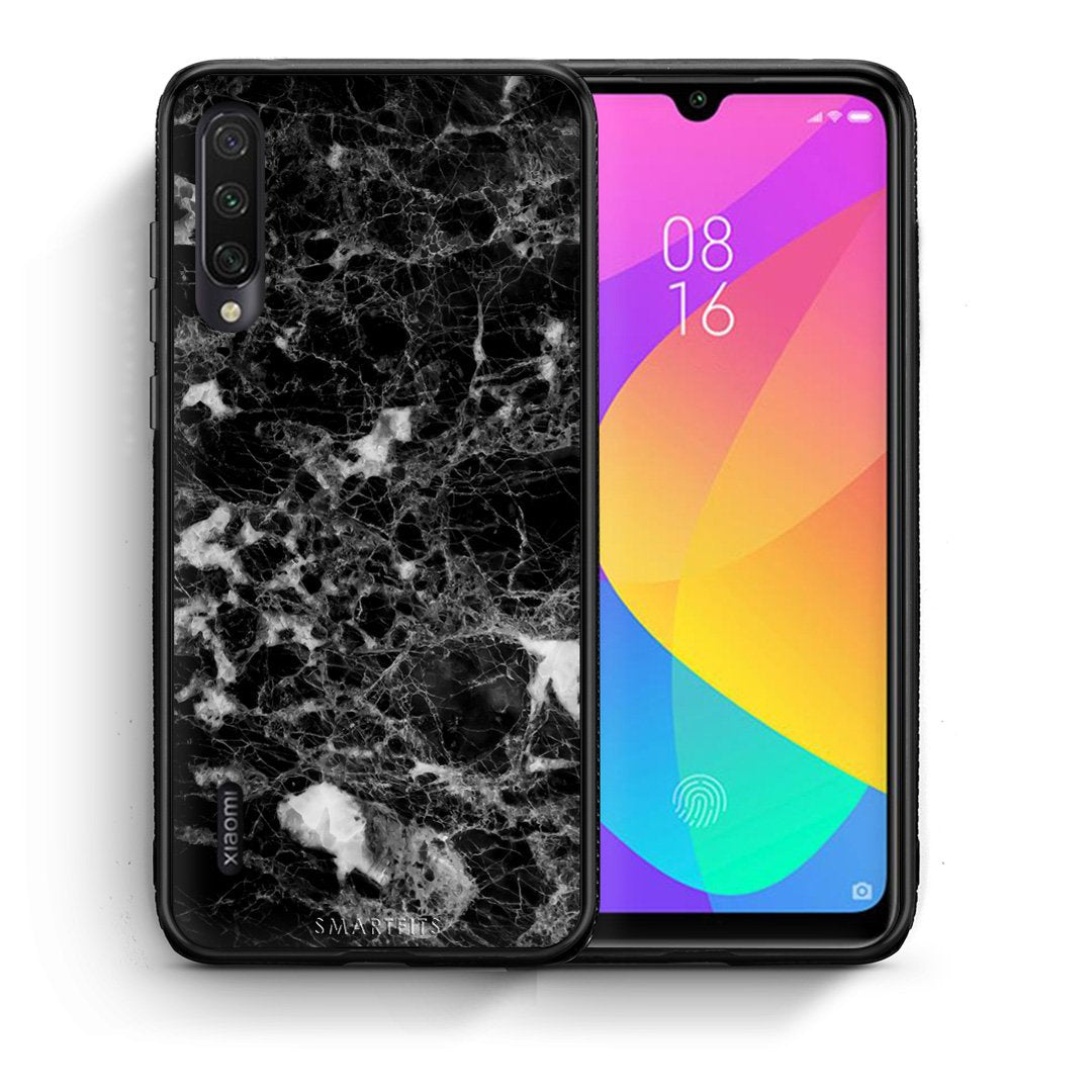 Θήκη Xiaomi Mi A3 Male Marble από τη Smartfits με σχέδιο στο πίσω μέρος και μαύρο περίβλημα | Xiaomi Mi A3 Male Marble case with colorful back and black bezels