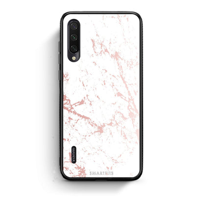 116 - Xiaomi Mi A3  Pink Splash Marble case, cover, bumper