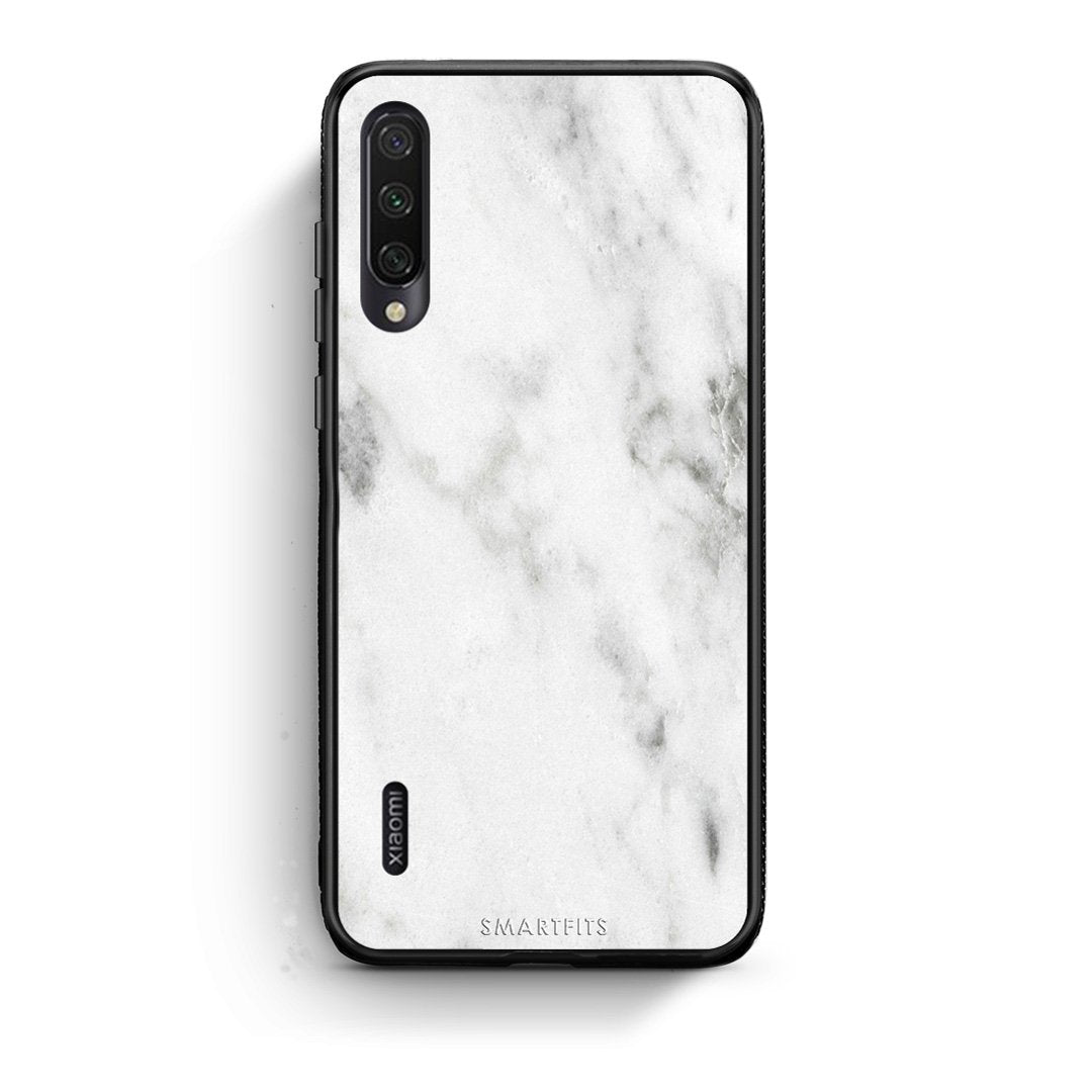 2 - Xiaomi Mi A3  White marble case, cover, bumper