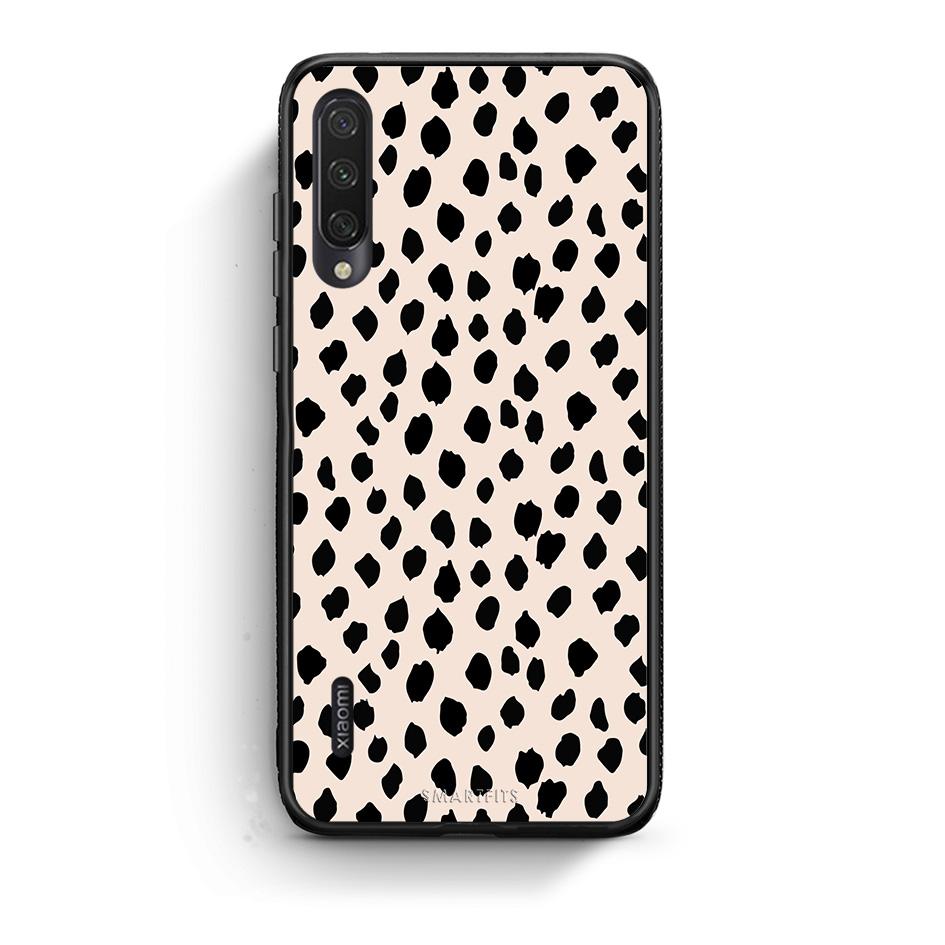 Xiaomi Mi A3 New Polka Dots θήκη από τη Smartfits με σχέδιο στο πίσω μέρος και μαύρο περίβλημα | Smartphone case with colorful back and black bezels by Smartfits