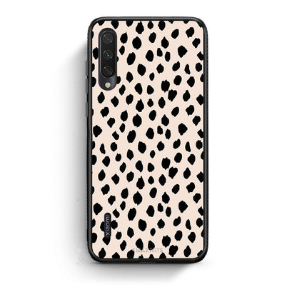 Xiaomi Mi A3 New Polka Dots θήκη από τη Smartfits με σχέδιο στο πίσω μέρος και μαύρο περίβλημα | Smartphone case with colorful back and black bezels by Smartfits