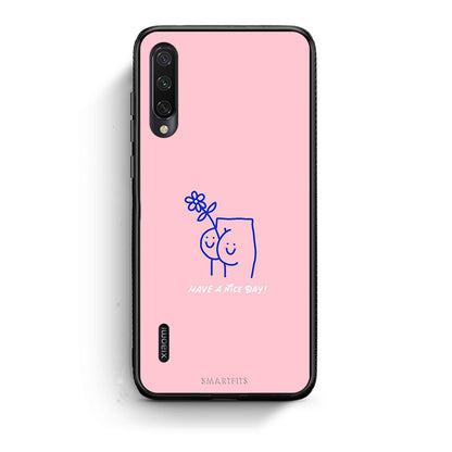 Xiaomi Mi A3 Nice Day θήκη από τη Smartfits με σχέδιο στο πίσω μέρος και μαύρο περίβλημα | Smartphone case with colorful back and black bezels by Smartfits