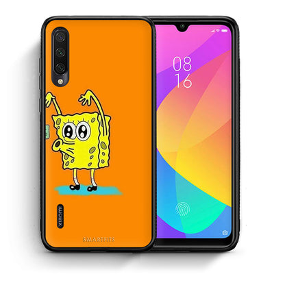 Θήκη Αγίου Βαλεντίνου Xiaomi Mi A3 No Money 2 από τη Smartfits με σχέδιο στο πίσω μέρος και μαύρο περίβλημα | Xiaomi Mi A3 No Money 2 case with colorful back and black bezels