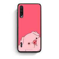 Thumbnail for Xiaomi Mi A3 Pig Love 1 Θήκη Αγίου Βαλεντίνου από τη Smartfits με σχέδιο στο πίσω μέρος και μαύρο περίβλημα | Smartphone case with colorful back and black bezels by Smartfits