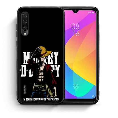 Θήκη Xiaomi Mi A3 Pirate King από τη Smartfits με σχέδιο στο πίσω μέρος και μαύρο περίβλημα | Xiaomi Mi A3 Pirate King case with colorful back and black bezels