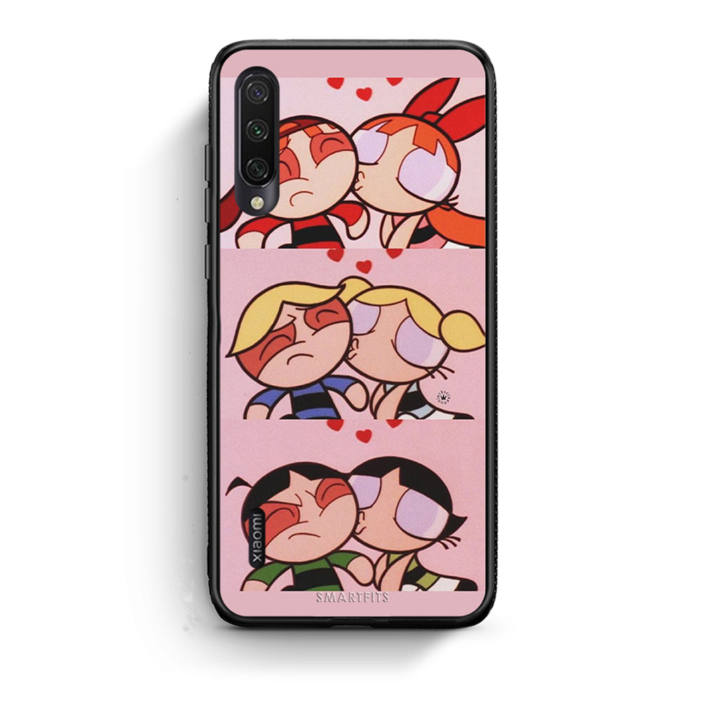 Xiaomi Mi A3 Puff Love Θήκη Αγίου Βαλεντίνου από τη Smartfits με σχέδιο στο πίσω μέρος και μαύρο περίβλημα | Smartphone case with colorful back and black bezels by Smartfits
