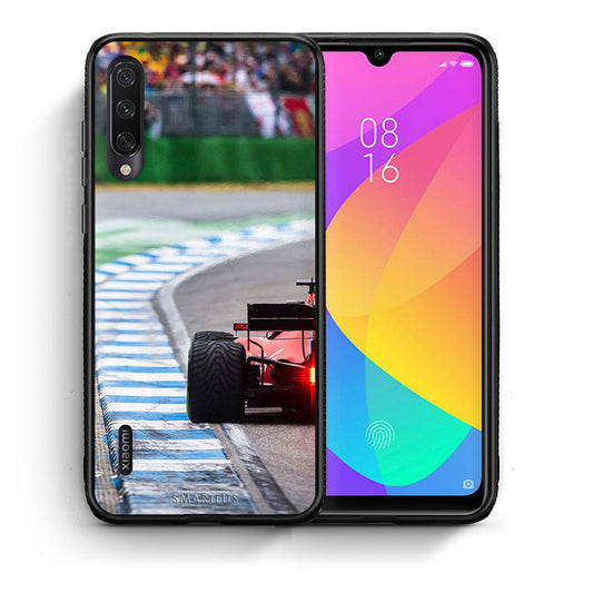 Θήκη Xiaomi Mi A3 Racing Vibes από τη Smartfits με σχέδιο στο πίσω μέρος και μαύρο περίβλημα | Xiaomi Mi A3 Racing Vibes case with colorful back and black bezels