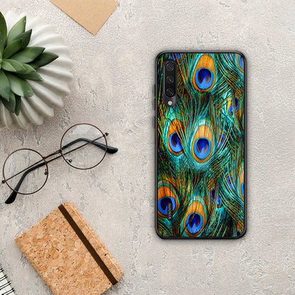 Real Peacock Feathers - Xiaomi Mi A3 θήκη