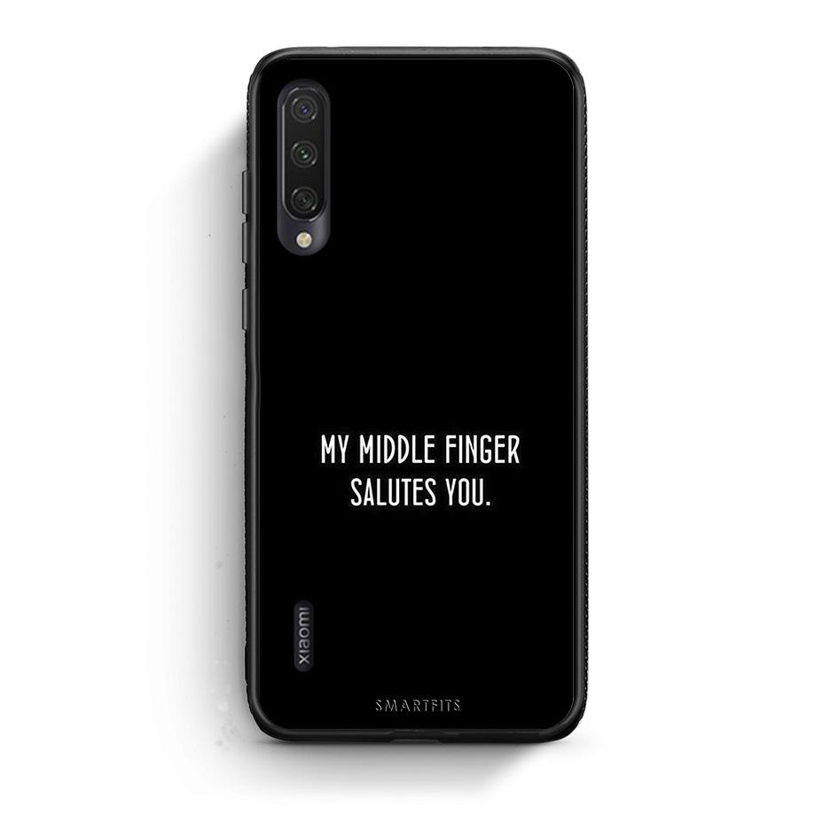 Xiaomi Mi A3 Salute θήκη από τη Smartfits με σχέδιο στο πίσω μέρος και μαύρο περίβλημα | Smartphone case with colorful back and black bezels by Smartfits