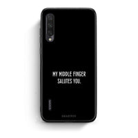 Thumbnail for Xiaomi Mi A3 Salute θήκη από τη Smartfits με σχέδιο στο πίσω μέρος και μαύρο περίβλημα | Smartphone case with colorful back and black bezels by Smartfits