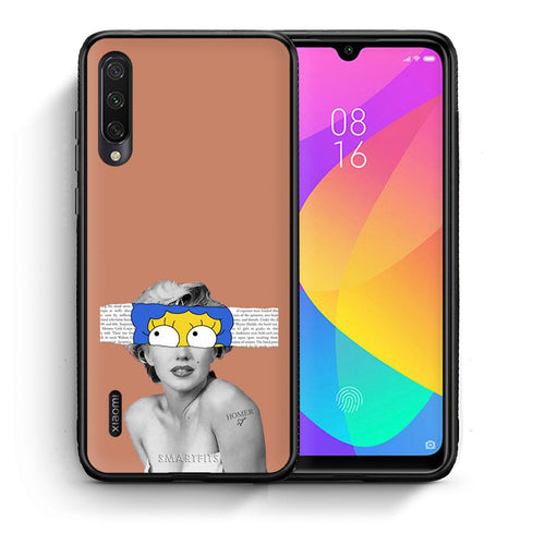 Θήκη Xiaomi Mi A3 Sim Merilyn από τη Smartfits με σχέδιο στο πίσω μέρος και μαύρο περίβλημα | Xiaomi Mi A3 Sim Merilyn case with colorful back and black bezels