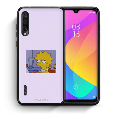 Θήκη Xiaomi Mi A3 So Happy από τη Smartfits με σχέδιο στο πίσω μέρος και μαύρο περίβλημα | Xiaomi Mi A3 So Happy case with colorful back and black bezels