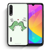 Thumbnail for Θήκη Xiaomi Mi A3 Rex Valentine από τη Smartfits με σχέδιο στο πίσω μέρος και μαύρο περίβλημα | Xiaomi Mi A3 Rex Valentine case with colorful back and black bezels