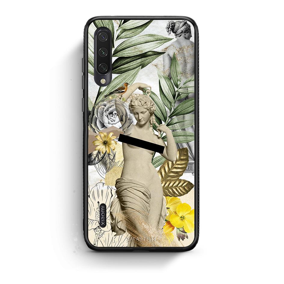 Xiaomi Mi A3 Woman Statue θήκη από τη Smartfits με σχέδιο στο πίσω μέρος και μαύρο περίβλημα | Smartphone case with colorful back and black bezels by Smartfits