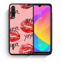 Thumbnail for Θήκη Xiaomi Mi A3 XOXO Lips από τη Smartfits με σχέδιο στο πίσω μέρος και μαύρο περίβλημα | Xiaomi Mi A3 XOXO Lips case with colorful back and black bezels