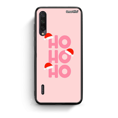 Xiaomi Mi A3 Xmas Ho Ho Ho θήκη από τη Smartfits με σχέδιο στο πίσω μέρος και μαύρο περίβλημα | Smartphone case with colorful back and black bezels by Smartfits