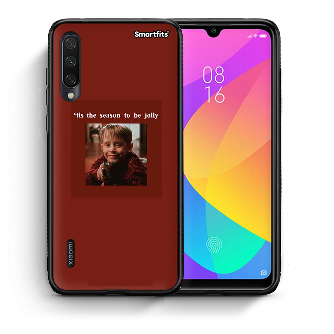Θήκη Xiaomi Mi A3 Xmas Ultimate Spirit από τη Smartfits με σχέδιο στο πίσω μέρος και μαύρο περίβλημα | Xiaomi Mi A3 Xmas Ultimate Spirit case with colorful back and black bezels