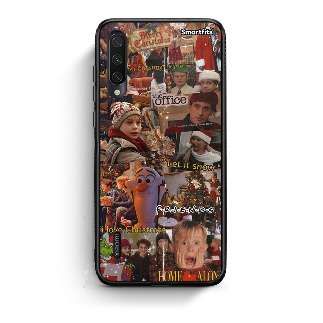Xiaomi Mi A3 Xmas Wishes θήκη από τη Smartfits με σχέδιο στο πίσω μέρος και μαύρο περίβλημα | Smartphone case with colorful back and black bezels by Smartfits