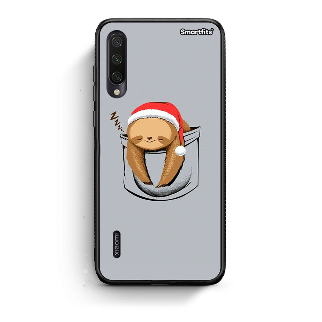 Xiaomi Mi A3 Xmas Zzzz θήκη από τη Smartfits με σχέδιο στο πίσω μέρος και μαύρο περίβλημα | Smartphone case with colorful back and black bezels by Smartfits