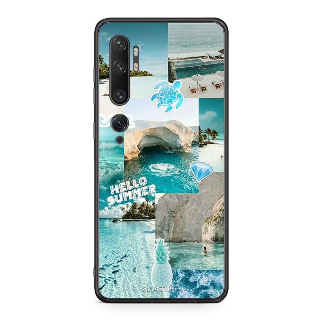 Xiaomi Mi Note 10 / 10 Pro Aesthetic Summer Θήκη από τη Smartfits με σχέδιο στο πίσω μέρος και μαύρο περίβλημα | Smartphone case with colorful back and black bezels by Smartfits