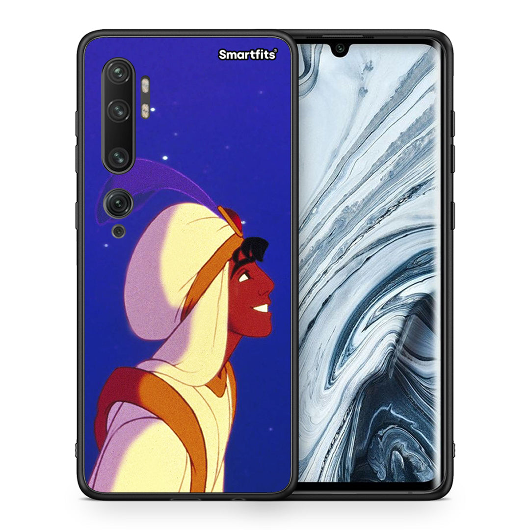Θήκη Xiaomi Mi Note 10 Pro Alladin And Jasmine Love 1 από τη Smartfits με σχέδιο στο πίσω μέρος και μαύρο περίβλημα | Xiaomi Mi Note 10 Pro Alladin And Jasmine Love 1 case with colorful back and black bezels