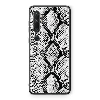 24 - Xiaomi Mi Note 10 Pro White Snake Animal case, cover, bumper