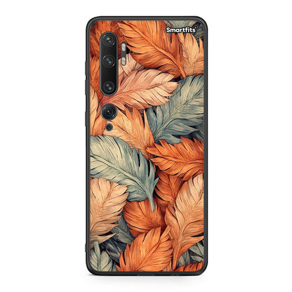 Xiaomi Mi Note 10 / 10 Pro Autumn Leaves Θήκη από τη Smartfits με σχέδιο στο πίσω μέρος και μαύρο περίβλημα | Smartphone case with colorful back and black bezels by Smartfits