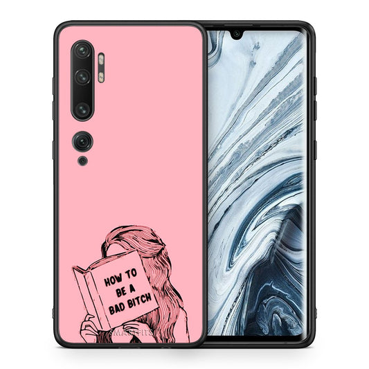 Θήκη Xiaomi Mi Note 10 Pro Bad Bitch από τη Smartfits με σχέδιο στο πίσω μέρος και μαύρο περίβλημα | Xiaomi Mi Note 10 Pro Bad Bitch case with colorful back and black bezels