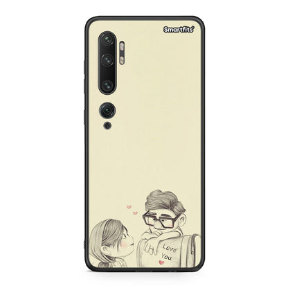 Xiaomi Mi Note 10 Pro Carl And Ellie θήκη από τη Smartfits με σχέδιο στο πίσω μέρος και μαύρο περίβλημα | Smartphone case with colorful back and black bezels by Smartfits