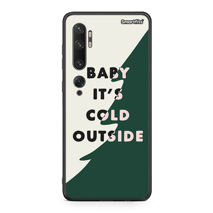Xiaomi Mi Note 10 Pro Cold Outside θήκη από τη Smartfits με σχέδιο στο πίσω μέρος και μαύρο περίβλημα | Smartphone case with colorful back and black bezels by Smartfits