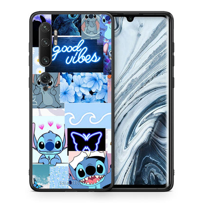 Θήκη Αγίου Βαλεντίνου Xiaomi Mi Note 10 / 10 Pro Collage Good Vibes από τη Smartfits με σχέδιο στο πίσω μέρος και μαύρο περίβλημα | Xiaomi Mi Note 10 / 10 Pro Collage Good Vibes case with colorful back and black bezels