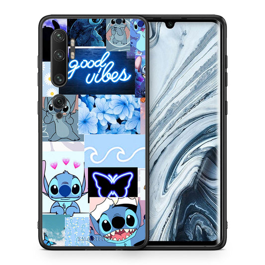 Θήκη Αγίου Βαλεντίνου Xiaomi Mi Note 10 / 10 Pro Collage Good Vibes από τη Smartfits με σχέδιο στο πίσω μέρος και μαύρο περίβλημα | Xiaomi Mi Note 10 / 10 Pro Collage Good Vibes case with colorful back and black bezels