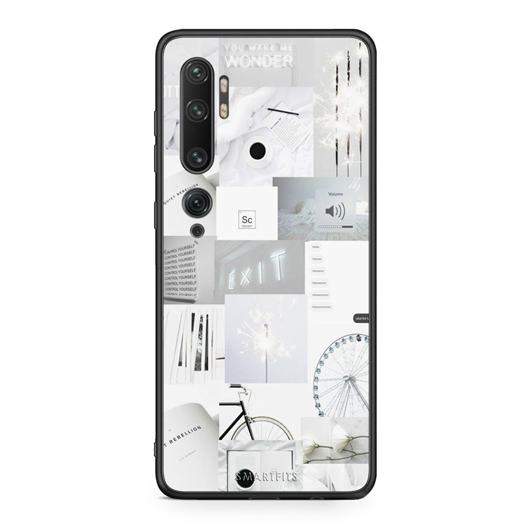 Xiaomi Mi Note 10 / 10 Pro Collage Make Me Wonder Θήκη Αγίου Βαλεντίνου από τη Smartfits με σχέδιο στο πίσω μέρος και μαύρο περίβλημα | Smartphone case with colorful back and black bezels by Smartfits