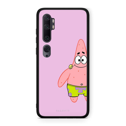 Xiaomi Mi Note 10 Pro  Friends Patrick θήκη από τη Smartfits με σχέδιο στο πίσω μέρος και μαύρο περίβλημα | Smartphone case with colorful back and black bezels by Smartfits