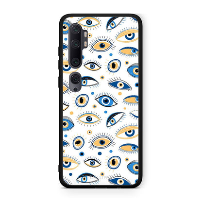 Xiaomi Mi Note 10 Pro Ftou Ftou θήκη από τη Smartfits με σχέδιο στο πίσω μέρος και μαύρο περίβλημα | Smartphone case with colorful back and black bezels by Smartfits