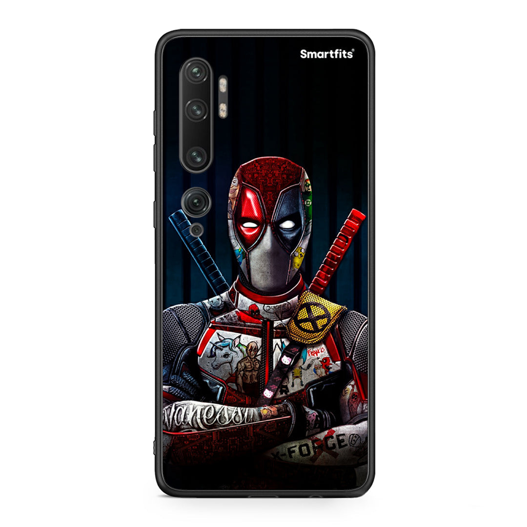 Xiaomi Mi Note 10 Pro Funny Guy θήκη από τη Smartfits με σχέδιο στο πίσω μέρος και μαύρο περίβλημα | Smartphone case with colorful back and black bezels by Smartfits